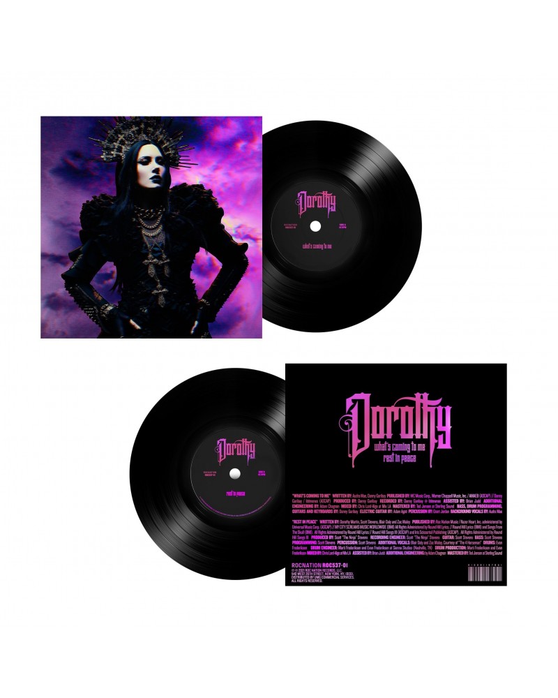 Dorothy What's Coming To Me/Rest In Peace Vinyl Record $4.89 Vinyl