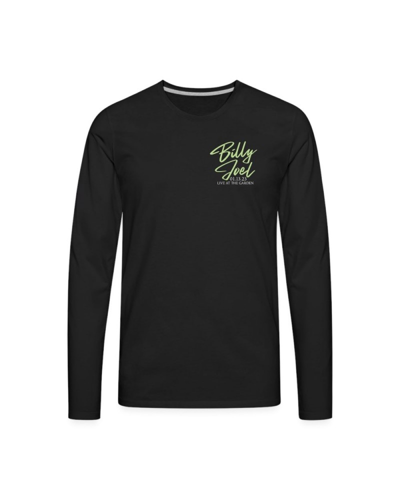 Billy Joel "1-13-23 MSG Set List" Black Long Sleeve- Online Exclusive $22.20 Shirts