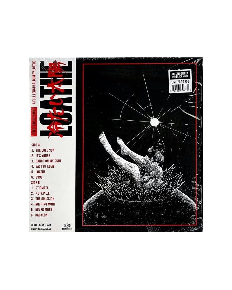 Loathe Cold Sun (Red/Black Vinyl) Vinyl Record $11.79 Vinyl