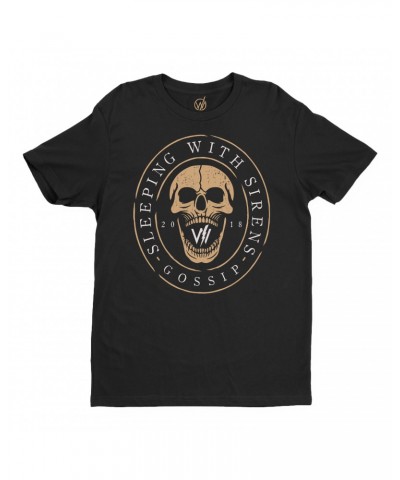 Sleeping With Sirens Skull Seal 2018 Tour Tee $9.60 Shirts