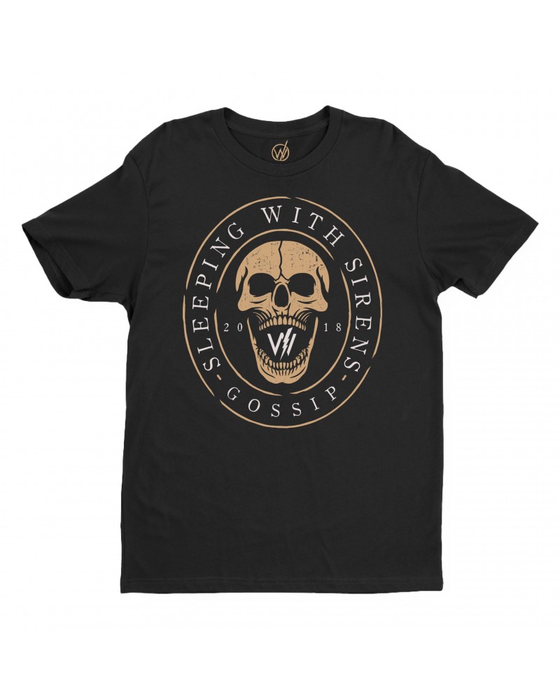 Sleeping With Sirens Skull Seal 2018 Tour Tee $9.60 Shirts