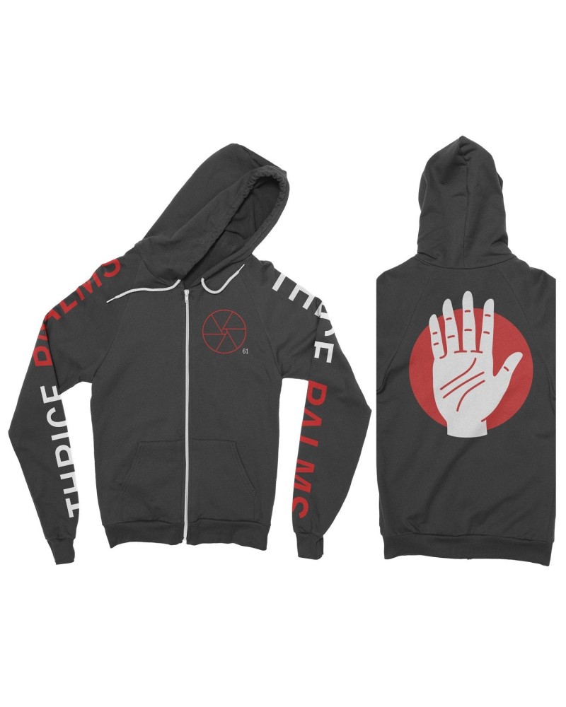 Thrice Palms Zip-Up Hoodie $14.43 Sweatshirts