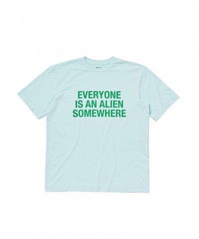 Coldplay EVERYONE IS AN ALIEN SOMEWHERE - LIGHT BLUE TEE $18.45 Shirts