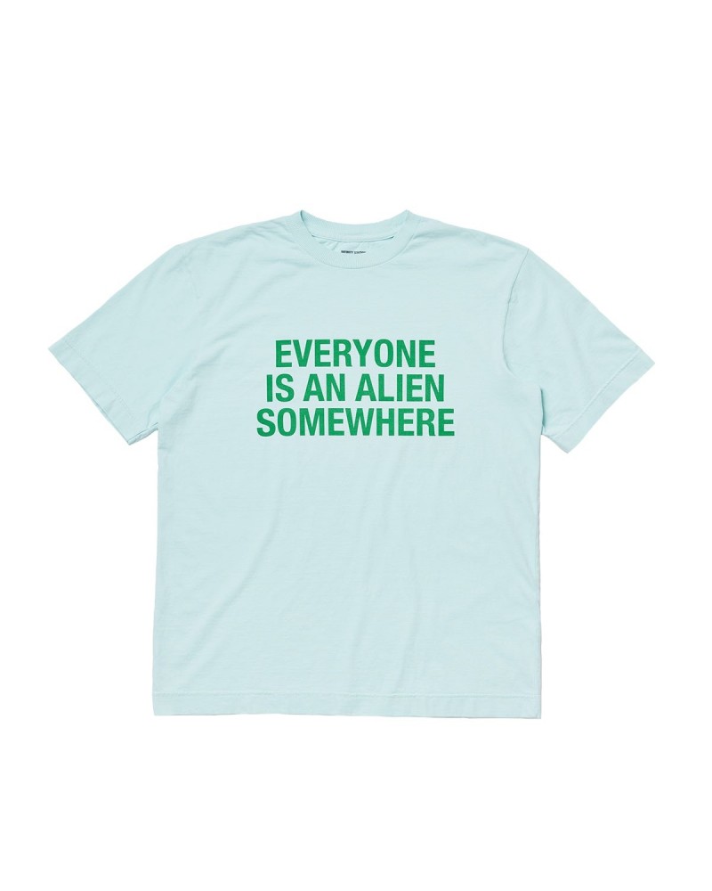 Coldplay EVERYONE IS AN ALIEN SOMEWHERE - LIGHT BLUE TEE $18.45 Shirts