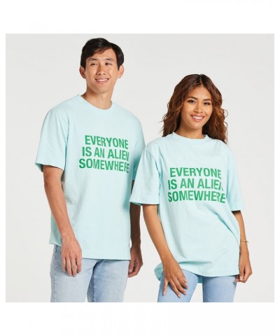 Coldplay EVERYONE IS AN ALIEN SOMEWHERE - LIGHT BLUE TEE $18.45 Shirts