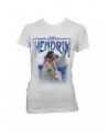 Jimi Hendrix Liquid Cloud White Womens T-Shirt $9.88 Shirts