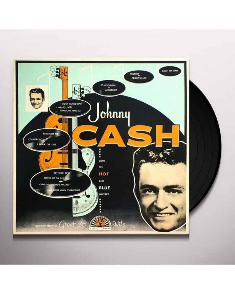 Johnny Cash With His Hot and Blue Guitar Vinyl Record $9.24 Vinyl