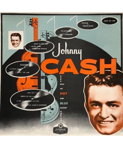 Johnny Cash With His Hot and Blue Guitar Vinyl Record $9.24 Vinyl