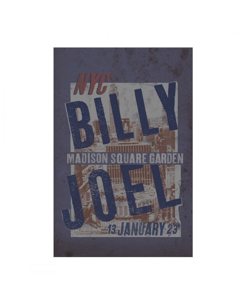 Billy Joel "1-13-23 New York NY MSG Event" Poster $5.85 Decor