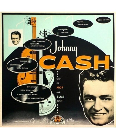 Johnny Cash With His Hot and Blue Guitar Vinyl Record $9.24 Vinyl