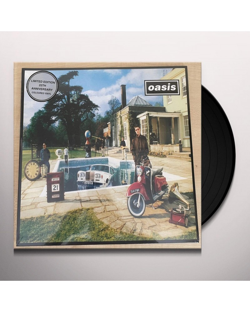 Oasis BE HERE NOW (2LP/SILVER VINYL) Vinyl Record $17.10 Vinyl