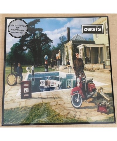 Oasis BE HERE NOW (2LP/SILVER VINYL) Vinyl Record $17.10 Vinyl