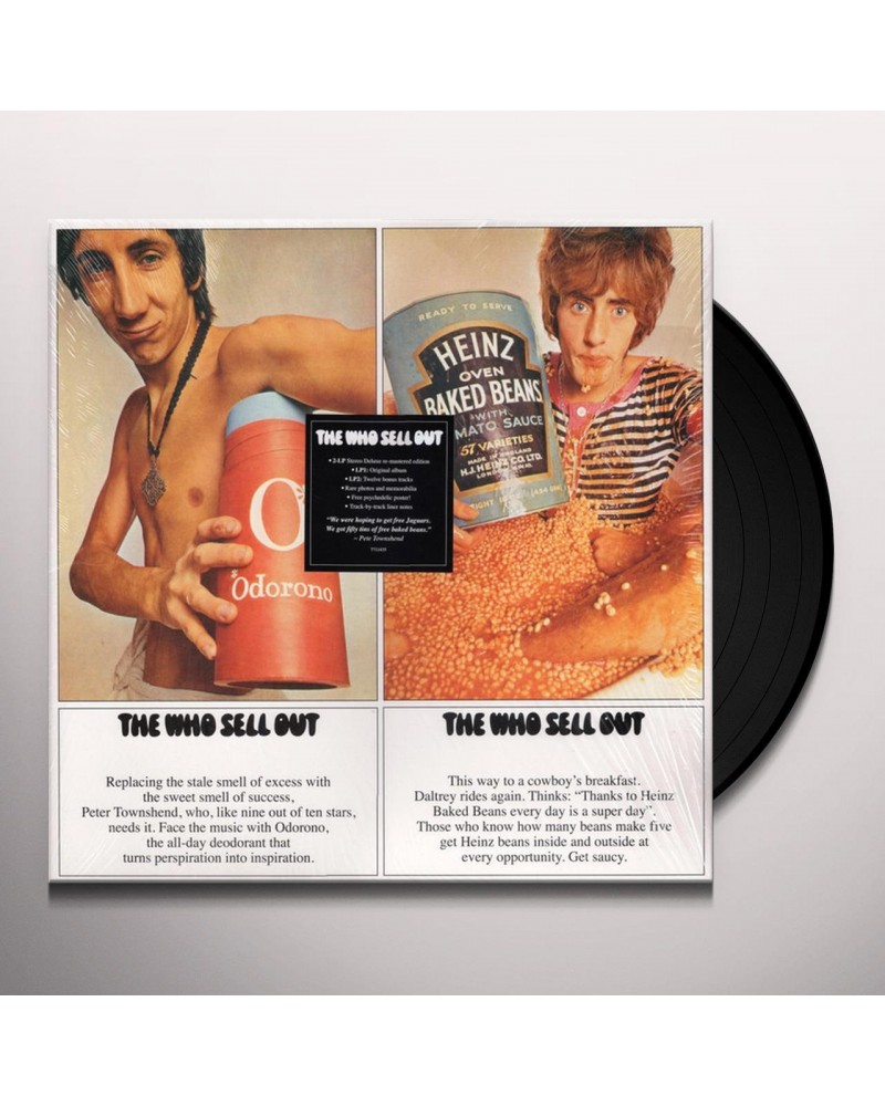 The Who SELL OUT (2LP) Vinyl Record $15.57 Vinyl