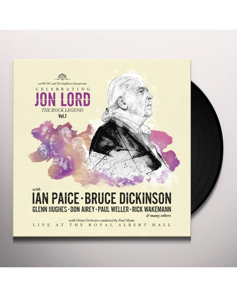 Jon Lord CELEBRATING JON LORD: THE ROCK LEGEND 1 Vinyl Record $11.50 Vinyl