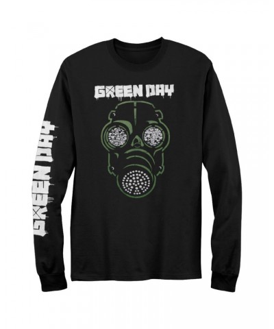 Green Day Gas Mask Long Sleeve T-shirt $13.80 Shirts