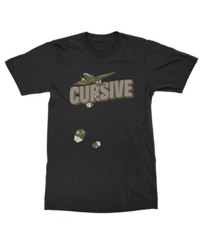 Cursive 15P | Cursive - Bomber T-Shirt $6.90 Shirts