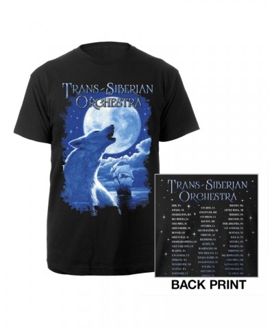 Trans-Siberian Orchestra 2015 Wolf Winter Tour Itin Tee $7.75 Shirts