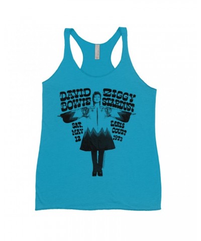 David Bowie Ladies' Tank Top | 1973 Earl's Court Promotion Shirt $13.03 Shirts