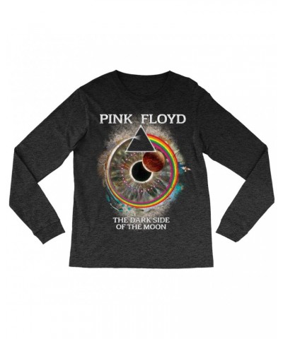 Pink Floyd Long Sleeve Shirt | Dark Side Of The Moon Pulse Remix Shirt $10.18 Shirts