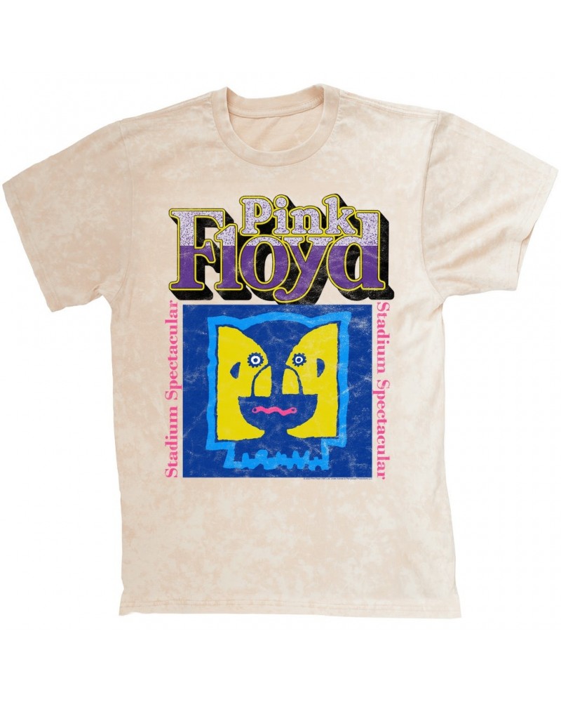 Pink Floyd T-shirt | Division Bell Stadium Spectacular Mineral Wash Shirt $14.38 Shirts